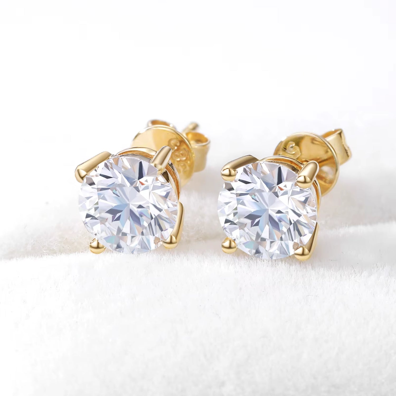 boucles d'oreilles diamant VVS