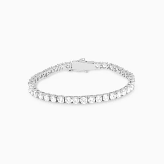 bracelet tennis sertie 4 mm